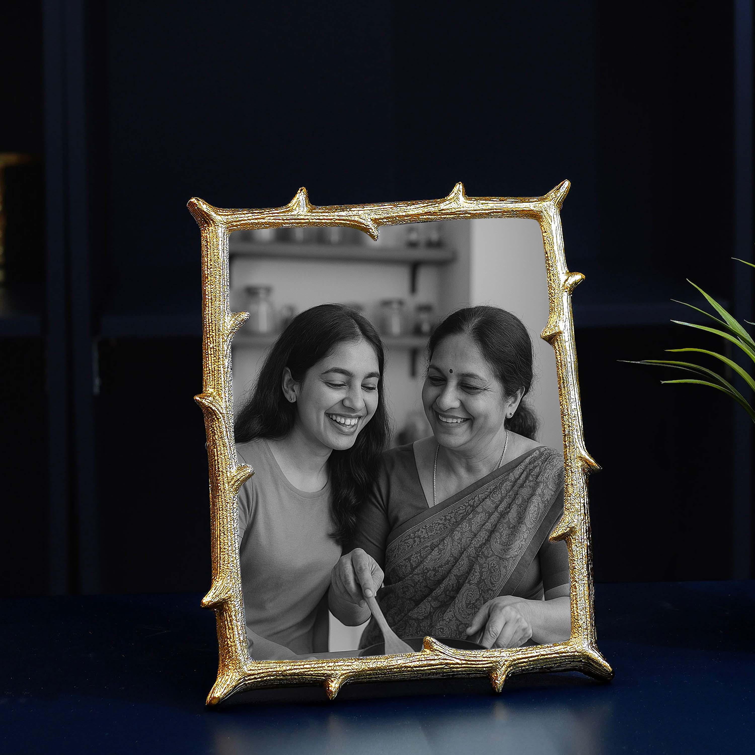 Metal Photo frame, anniversary gifts, gifts for mom, birthday gift