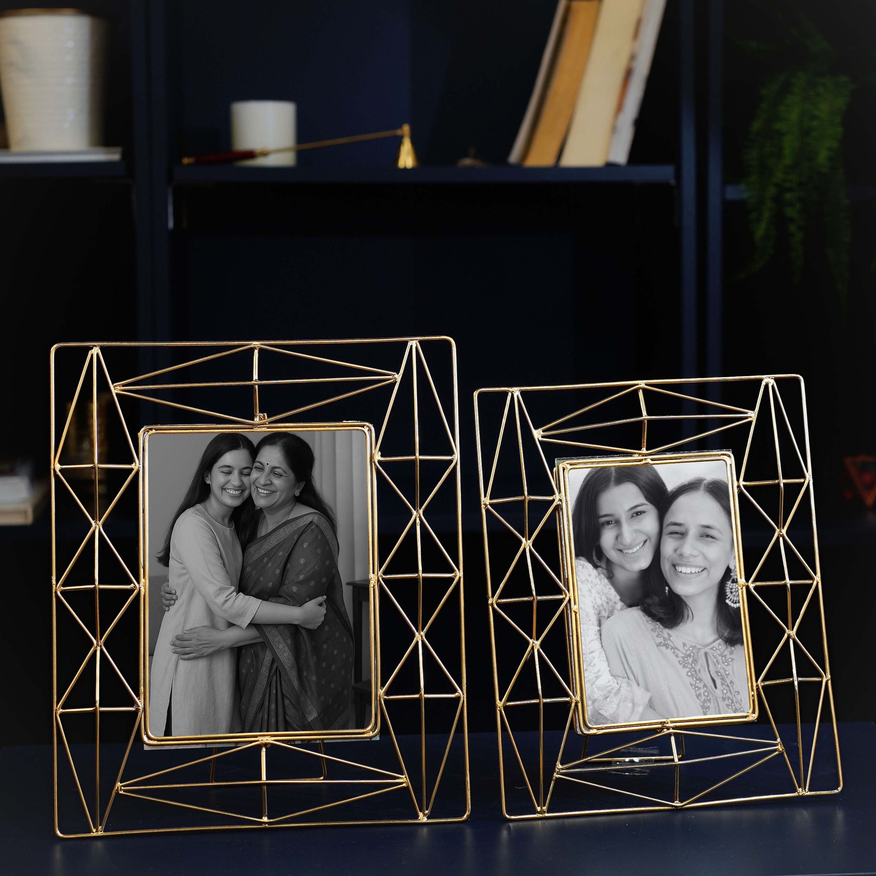 Metal Photo Frame, gifts for mom, anniversary gifts, Mother's Day gifts