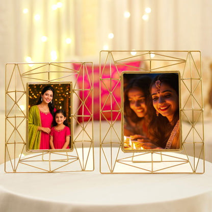 Metal Photo Frame, gifts for mom, anniversary gifts, Mother's Day gifts