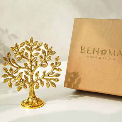 Diwali Gift, Diwali Gifts, Diwali Gift Hampers, Diwali gifting, Brass Decor Piece, brass kalpavriksha tree, brass kalpavriksha table decor