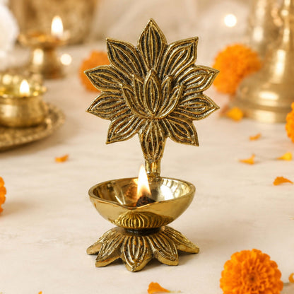 Lotus Diya