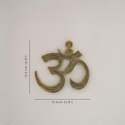 Brass Om Wall Hanging