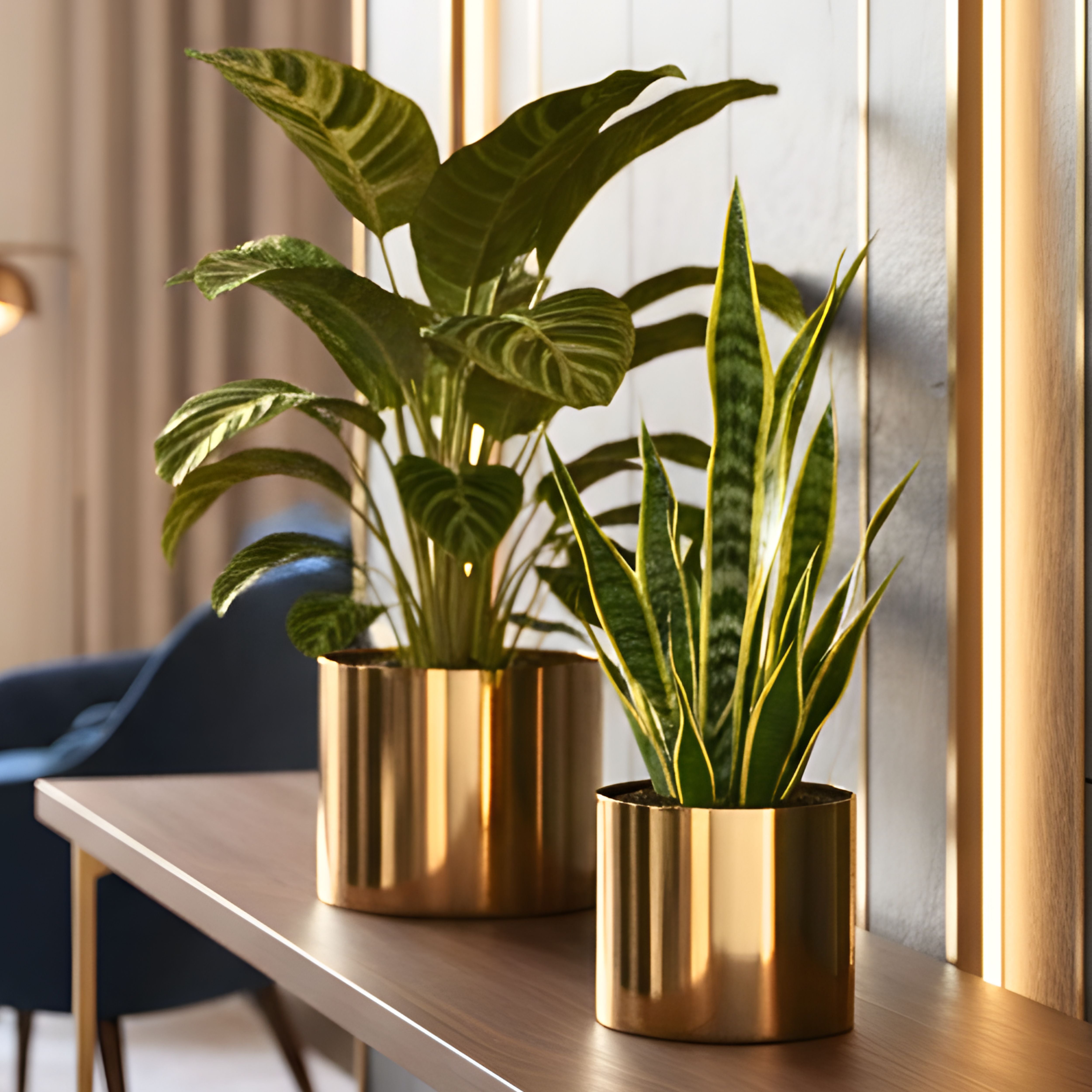 Mini Table-top Metal Planter, Set (Pot Only)