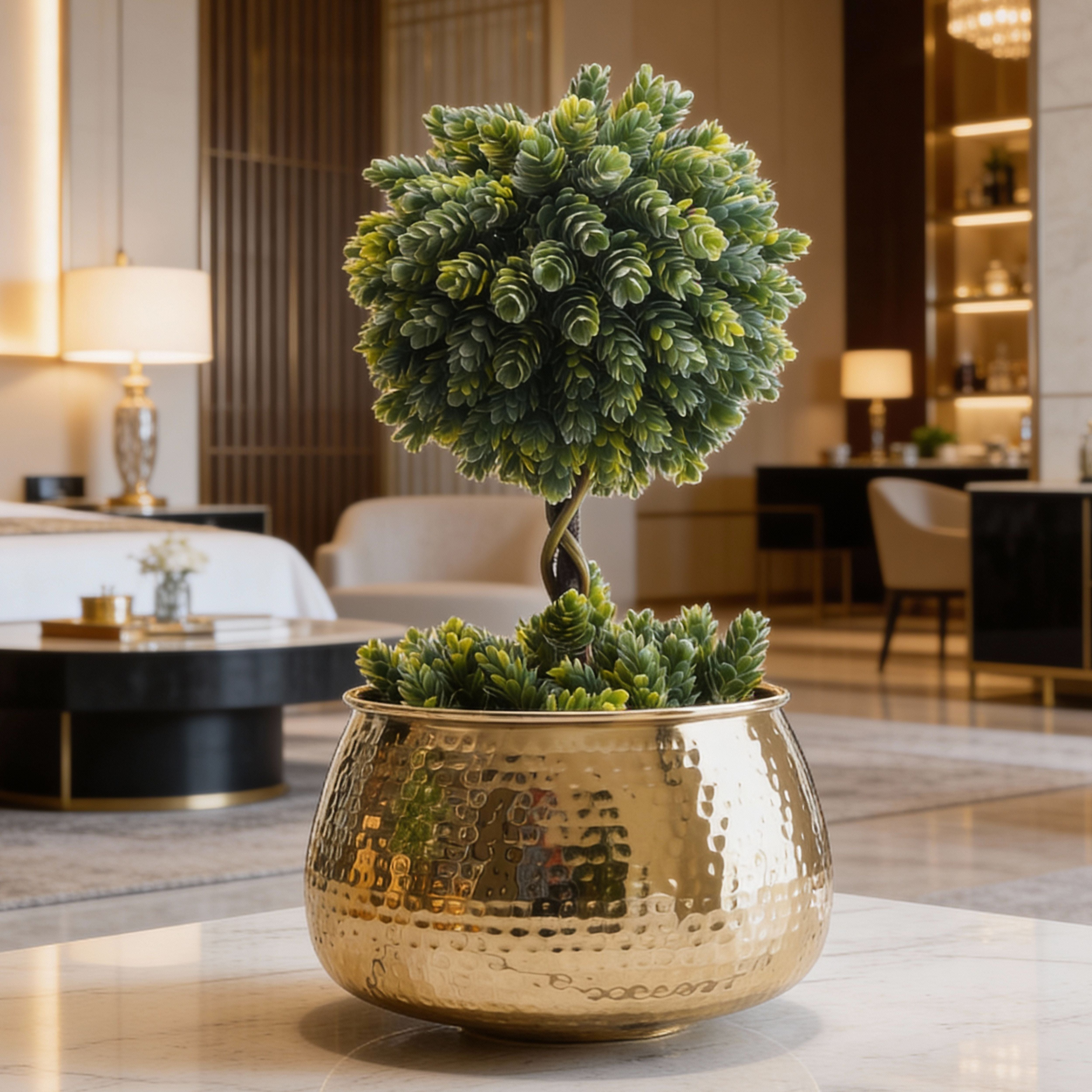 Classic Metal Planter (Pot Only)
