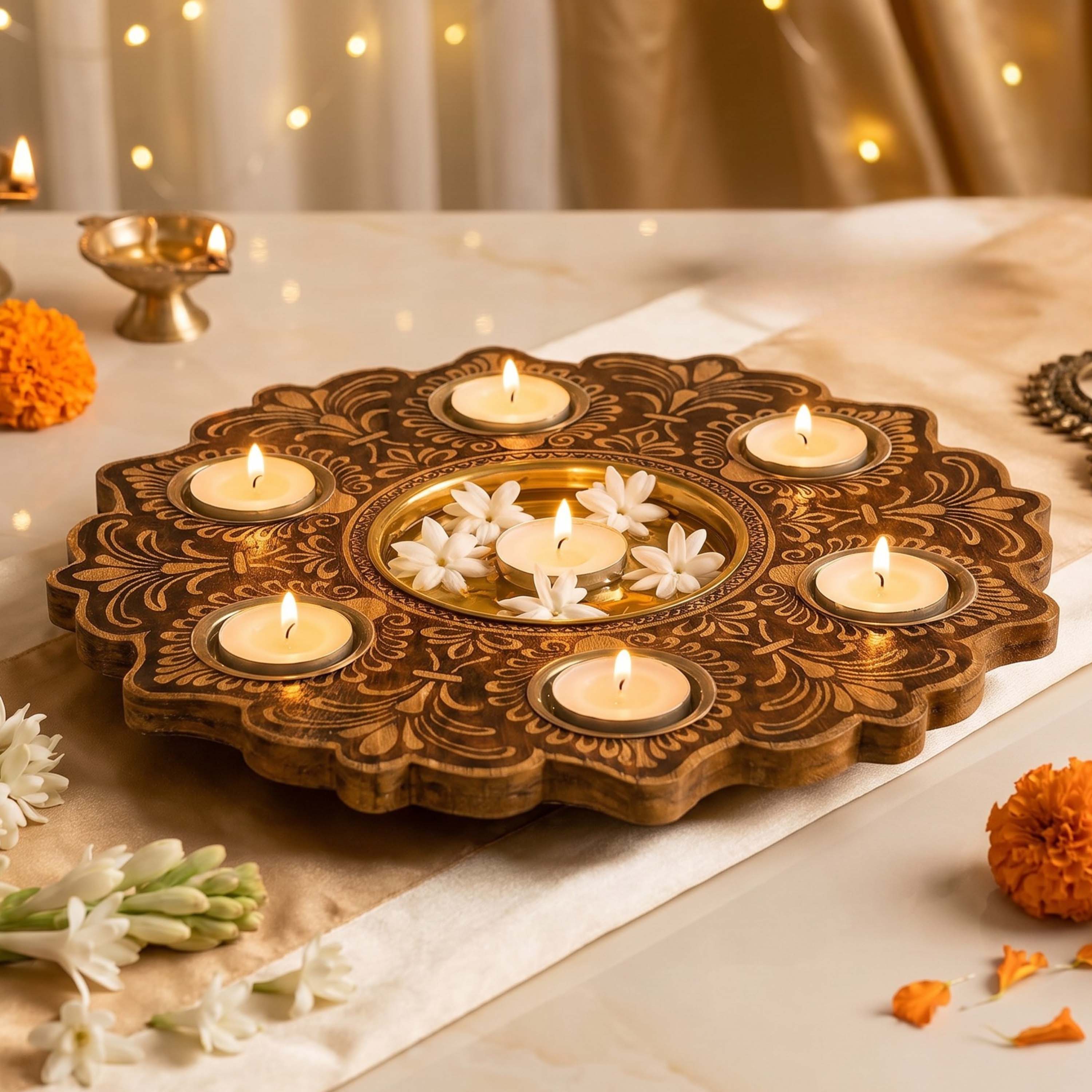 Mandala Urli – Brown