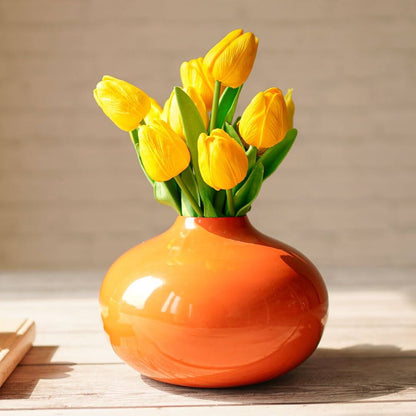 Hammered flower vase - Large 