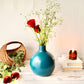 Flower vase with flowers - large 