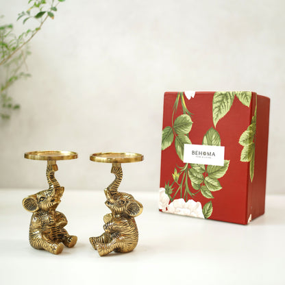 Pair of Baby Elephant Gift Set