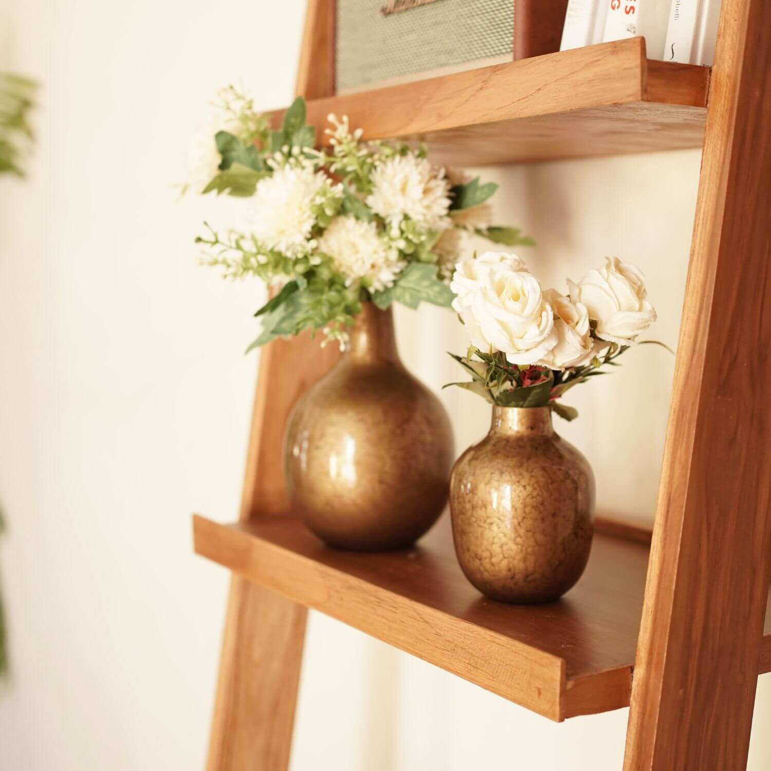 Metal Flower Vase, Set of 2 - Behoma