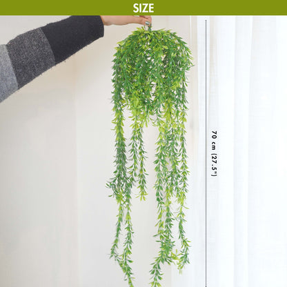 Artificial Cascading Leaf Bliss Plant - Behoma