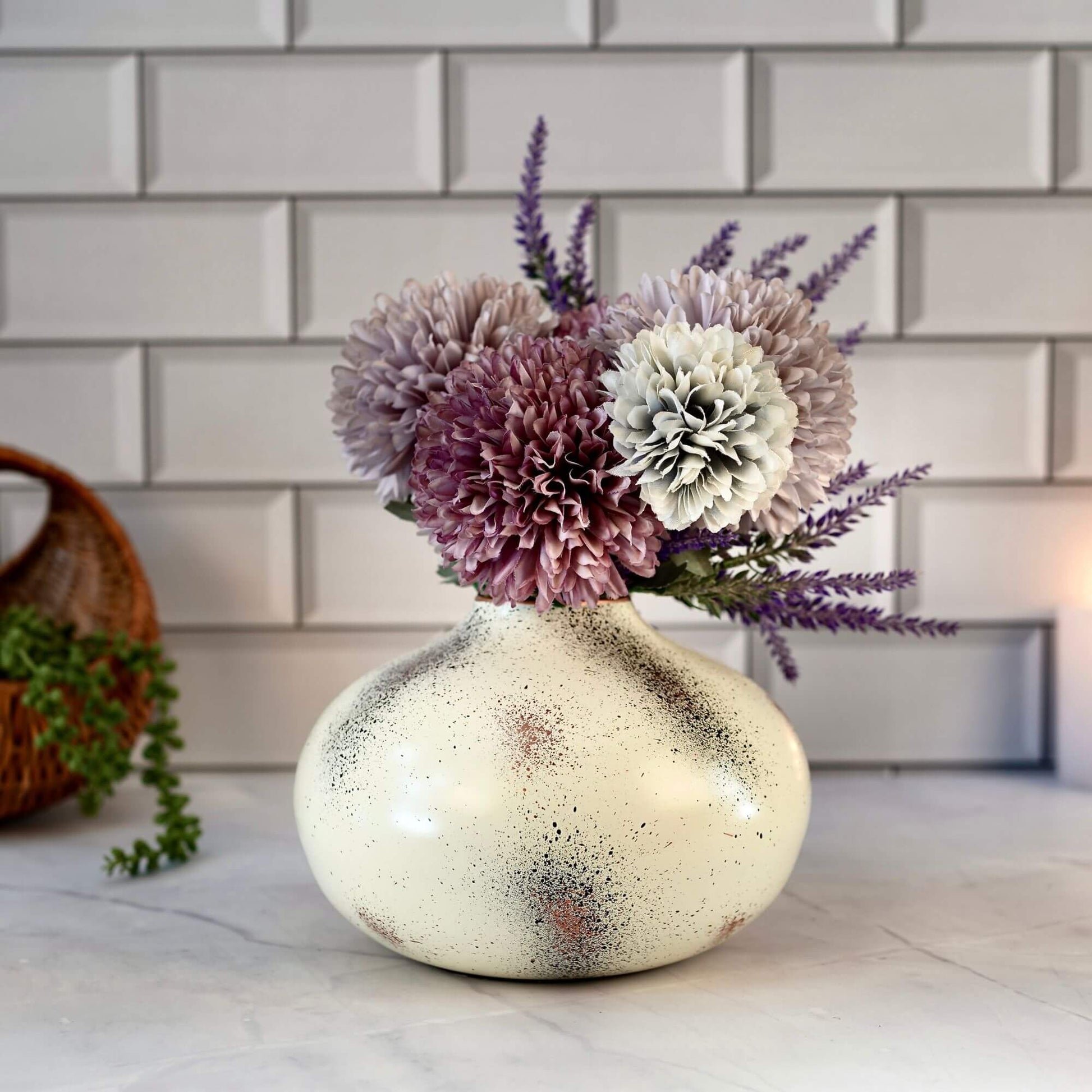 Metal Flower Vase - Behoma