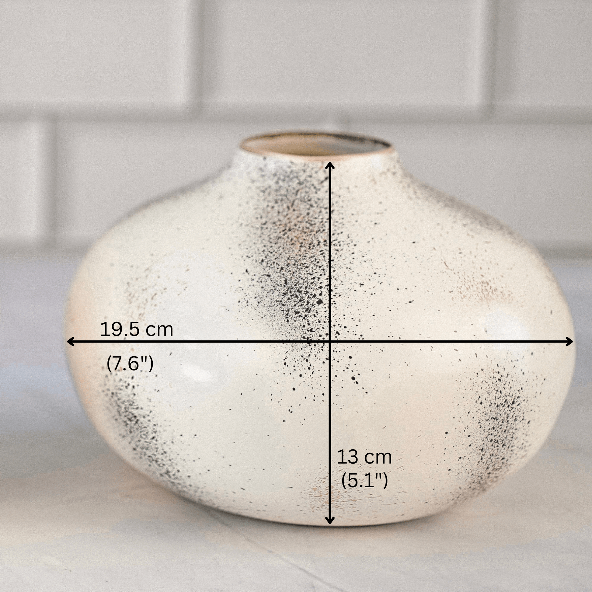 Metal Flower Vase - Behoma