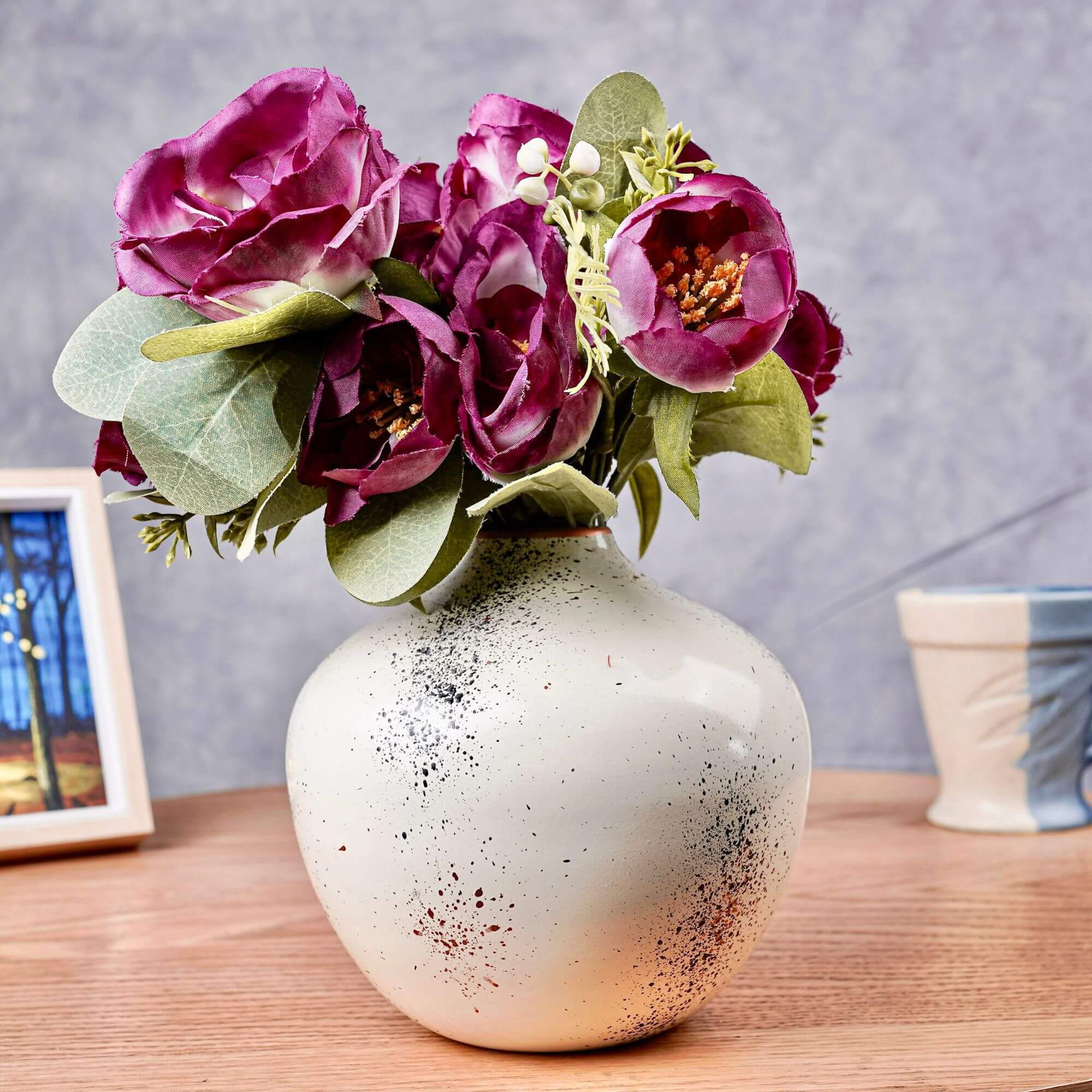 Metal Bud Flower Vase - Behoma