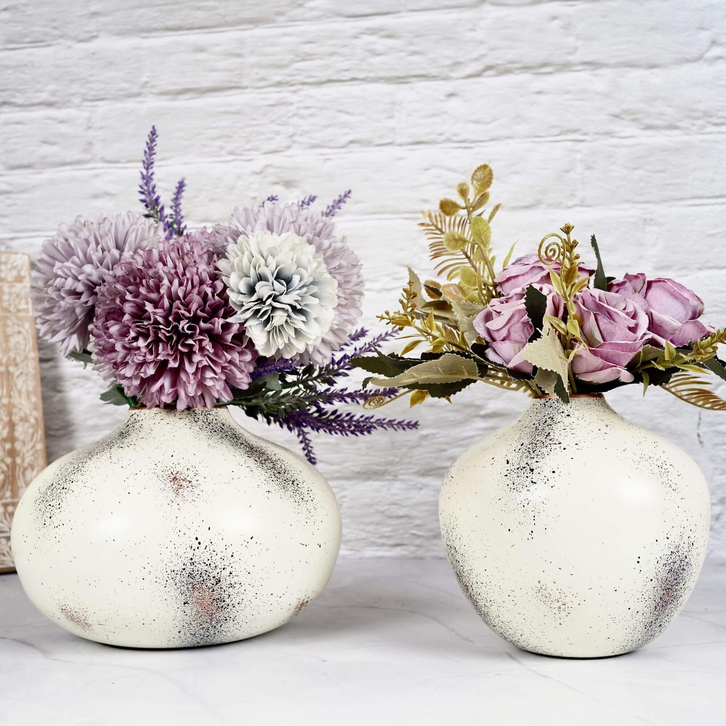 Metal Flower Vase Set - Behoma