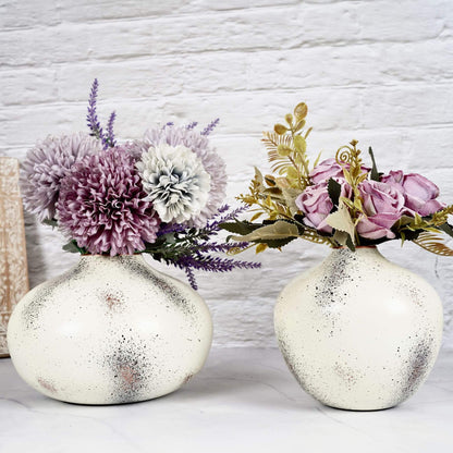 Metal Bud Flower Vase Set - Behoma