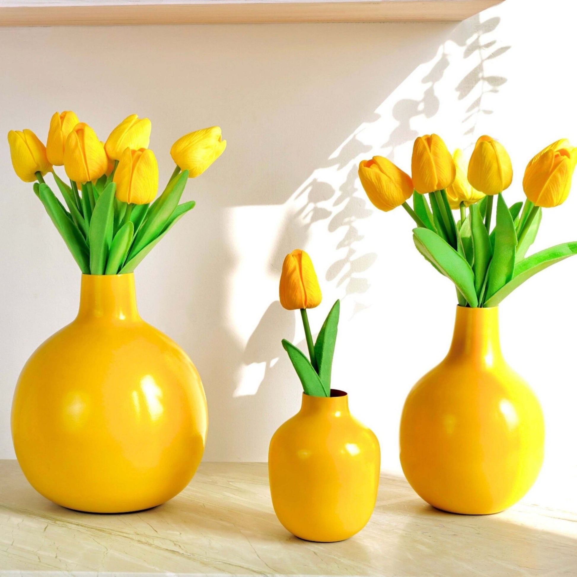 Metal Vase, Birthday Gift 