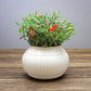 White metal indoor planter Behoma
