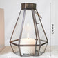 Drop Lantern, Nickel Black - Set - 9.4'' & 7.2'' - Behoma
