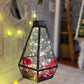 Drop Lantern, Nickel Black - Set - 9.4'' & 7.2'' - Behoma