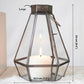 Drop Lantern, Nickel Black - Set - 9.4'' & 7.2'' - Behoma