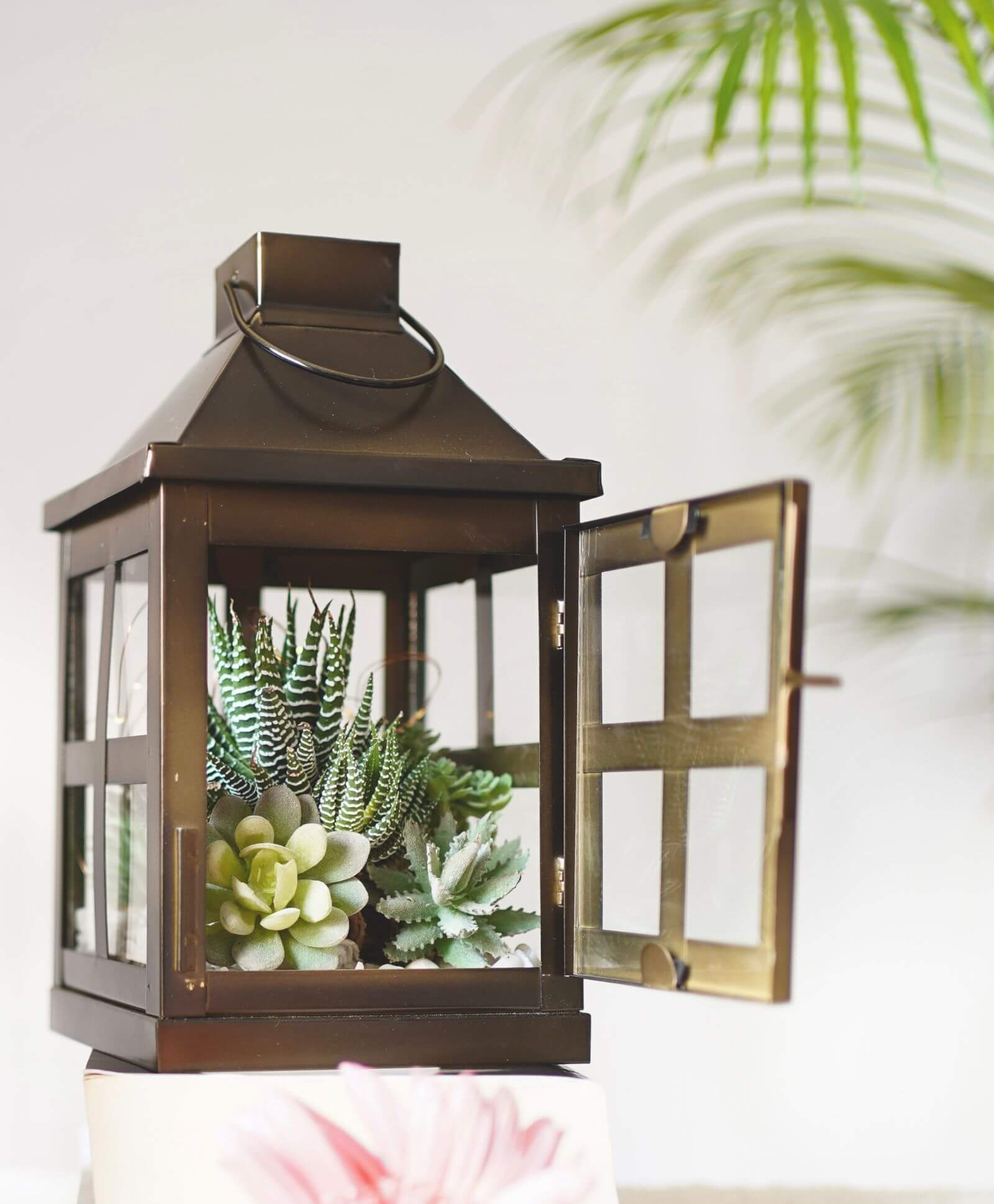 Duke Lantern, Chocolate - Set - 9.6'' & 8.6'' - Behoma