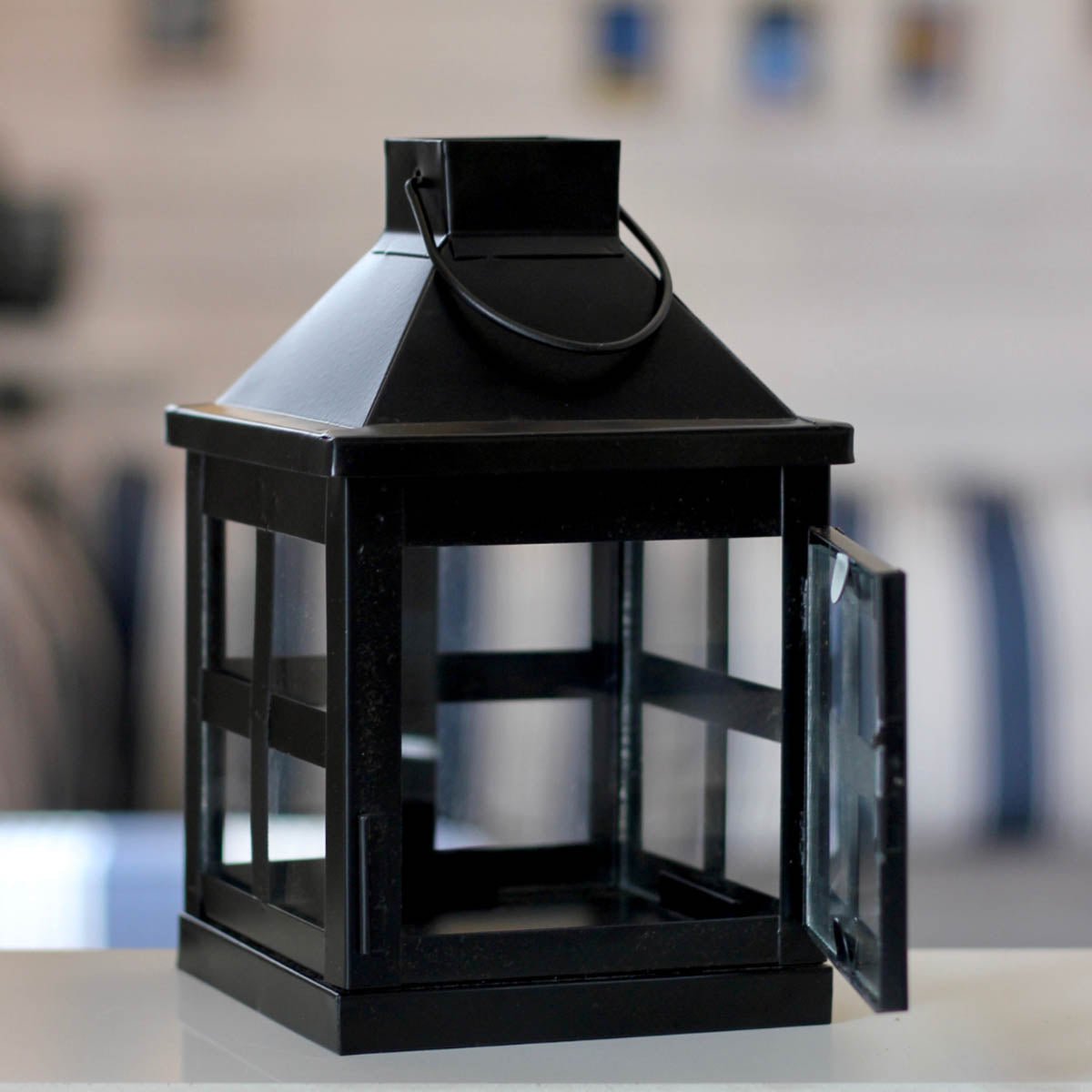 Duke Lantern, Matt Black - 8.6''X 5.1'' - Behoma