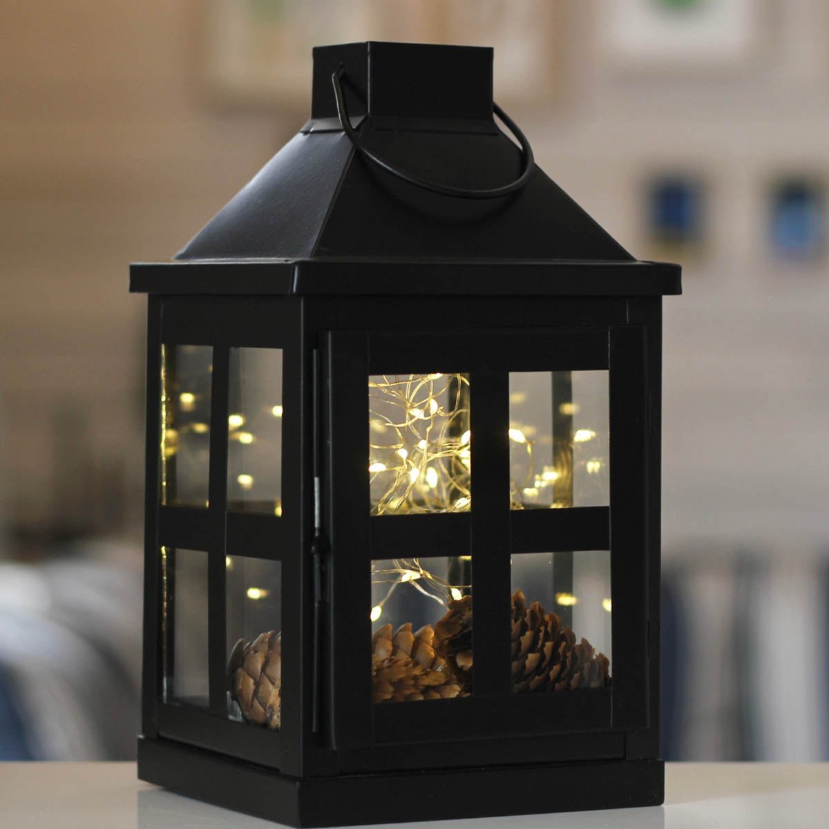 Duke Lantern, Matt Black - Set - 9.6'' & 8.6'' - Behoma
