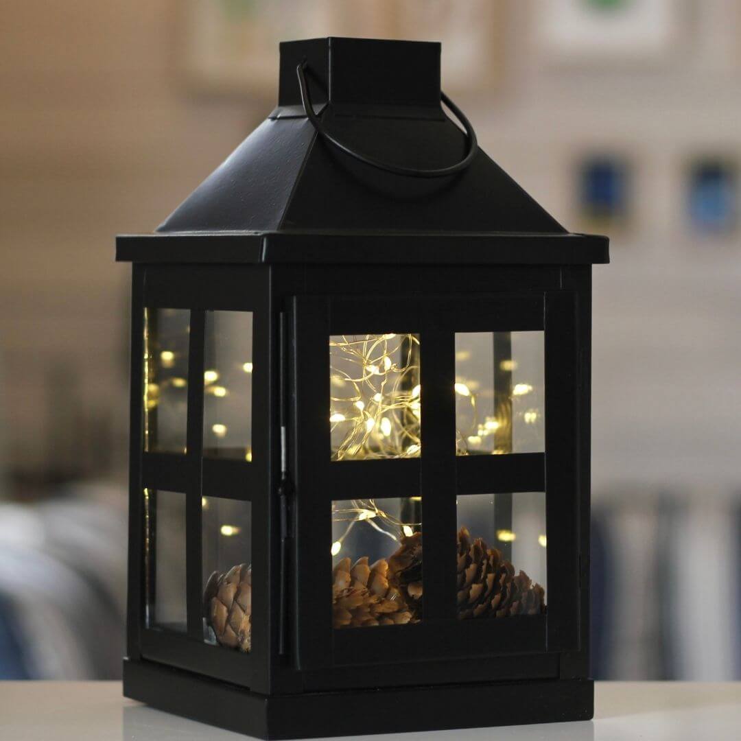 Duke Lantern, Matt Black - Set - 9.6'' & 8.6'' - Behoma