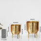 Elegance Metal Planter, Set - Behoma