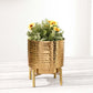 Elegance Metal Planter, Small - Behoma