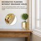 Elegance Metal Planter, Set - Behoma