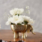 elephant statues, metal figurines