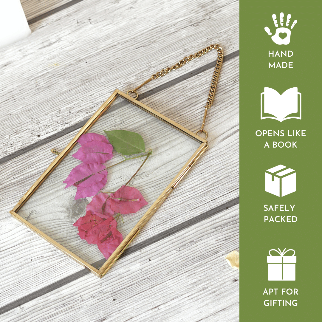 Floating frame, glass photo frame, gifts for her, anniversary gifts, gift ideas