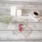 Floating frame, glass photo frame, gifts for her, birthday gift, gift ideas