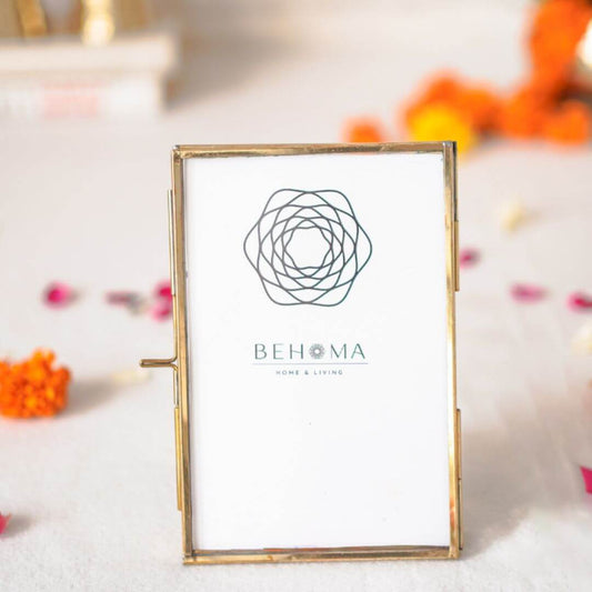 Floating frame, glass photo frame, gifts for her, birthday gift