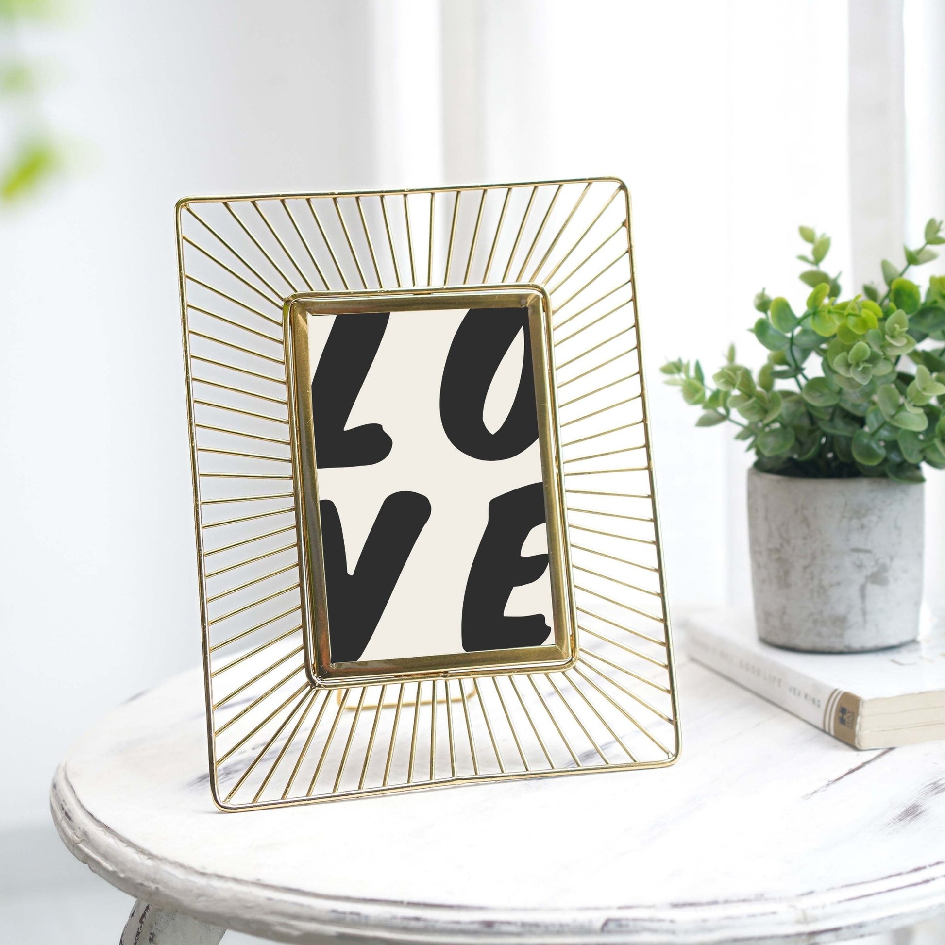 Metal Photo Frame, anniversary gifts, gifts for her, gift ideas