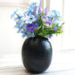 Metal flower vase, vase for home decor