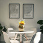 Metal flower vase, vase for home decor, golden vase