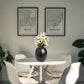 Metal flower vase, vase for home decor