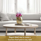 Metal flower vase, vase for home decor, golden vase