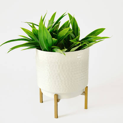 Hammered Indoor Planter, Small