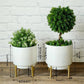 Hammered Indoor Planter, Set