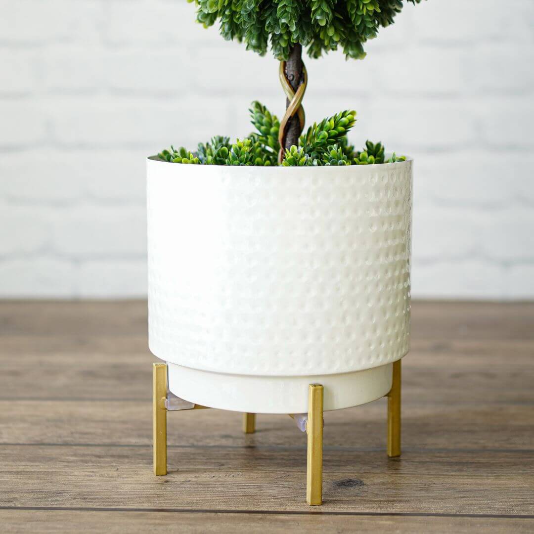 Hammered Indoor Planter, Large 