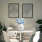 Metal Flower Vase, Housewarming, birthday gift