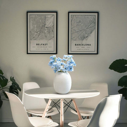 Metal Flower Vase, Housewarming, birthday gift