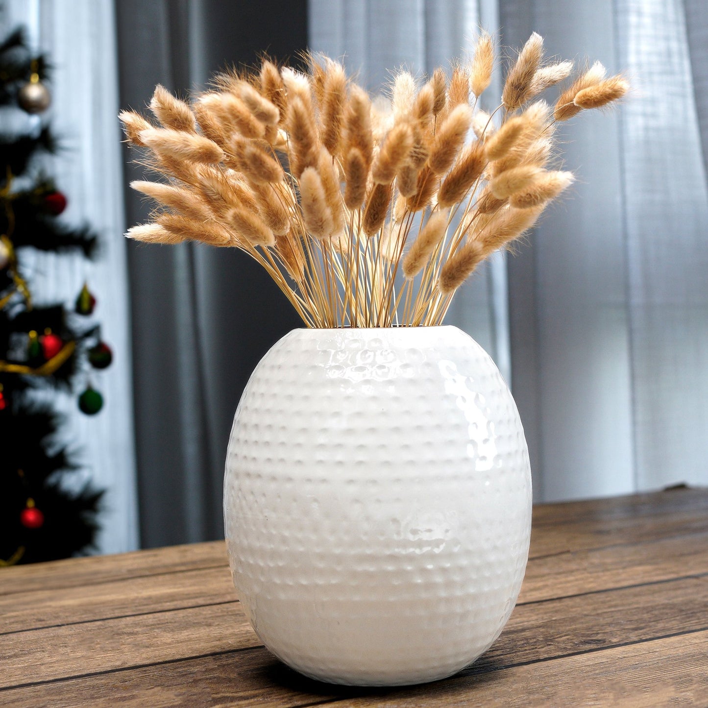 Metal Flower Vase, Housewarming, birthday gift
