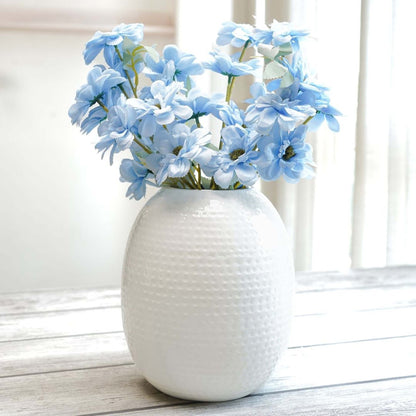 Metal Flower Vase, Housewarming, birthday gift