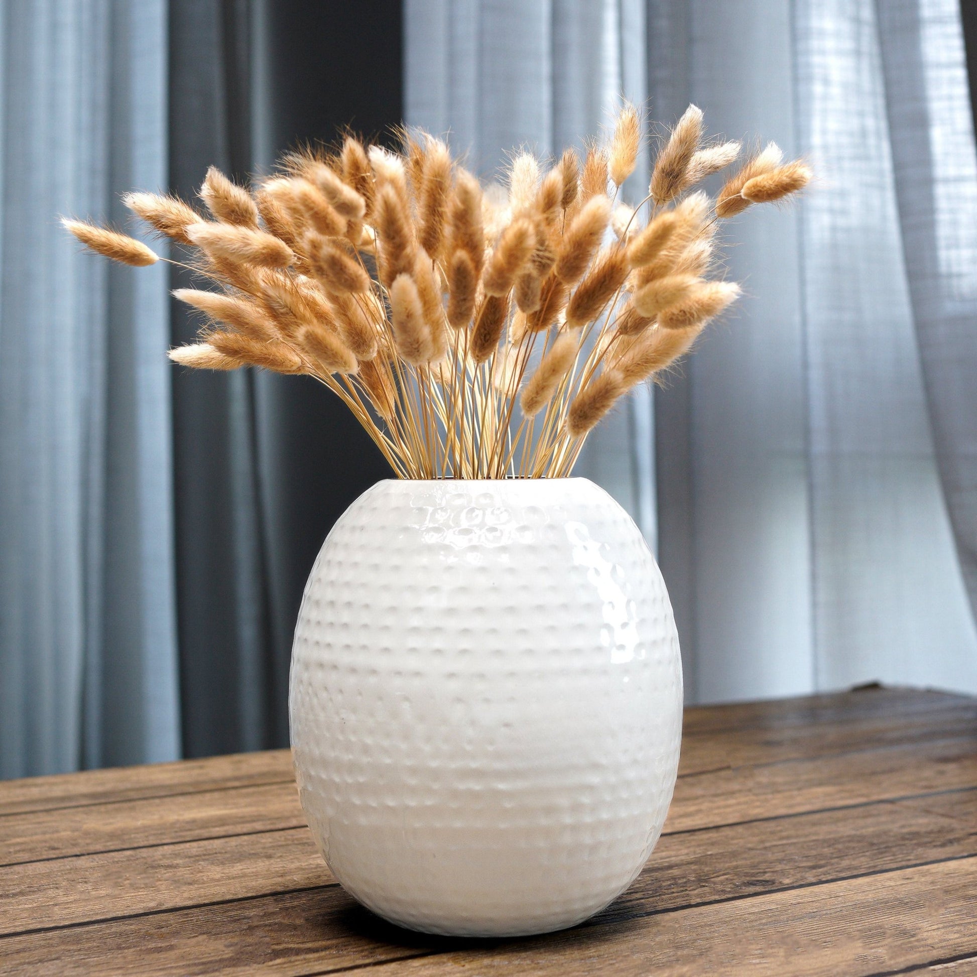 Metal Flower Vase, Housewarming, birthday gift