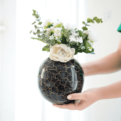 Metal Ball Flower Vase - Behoma