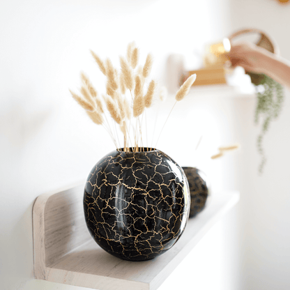 Metal Ball Flower Vase - Behoma